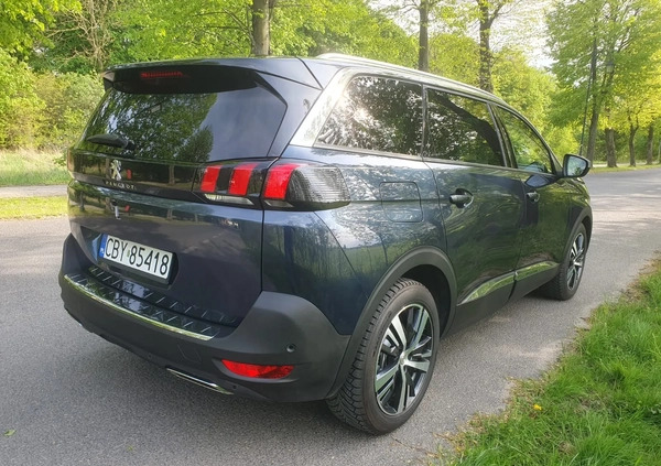 Peugeot 5008 cena 63000 przebieg: 68000, rok produkcji 2017 z Bydgoszcz małe 211